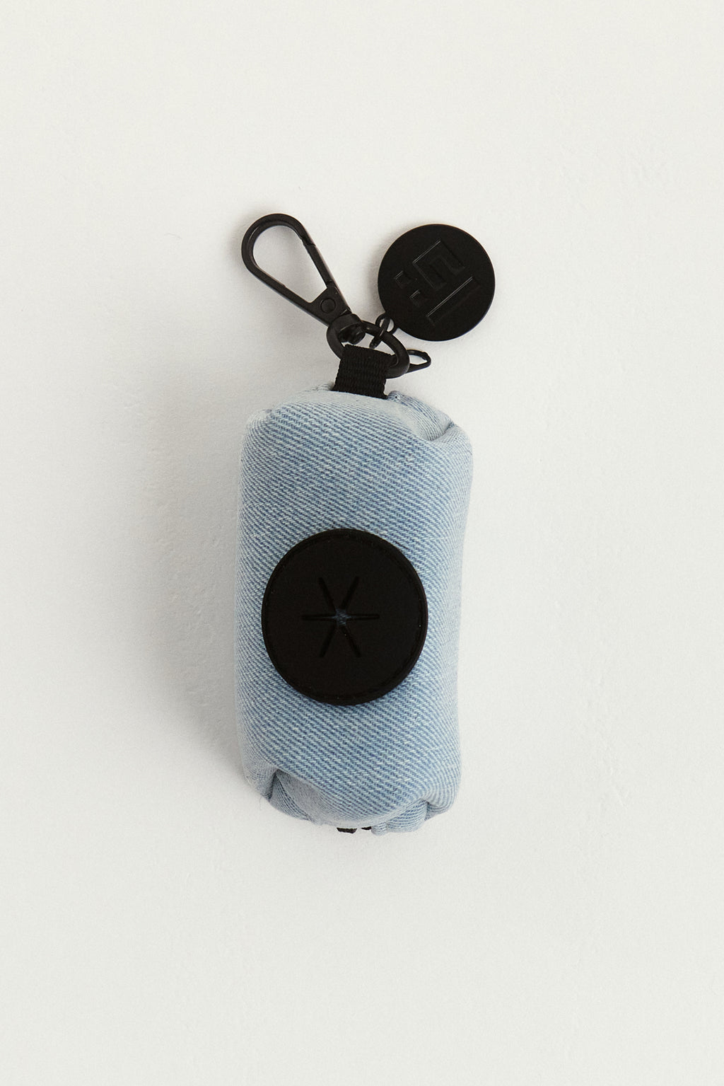Porta sacchetti in denim
