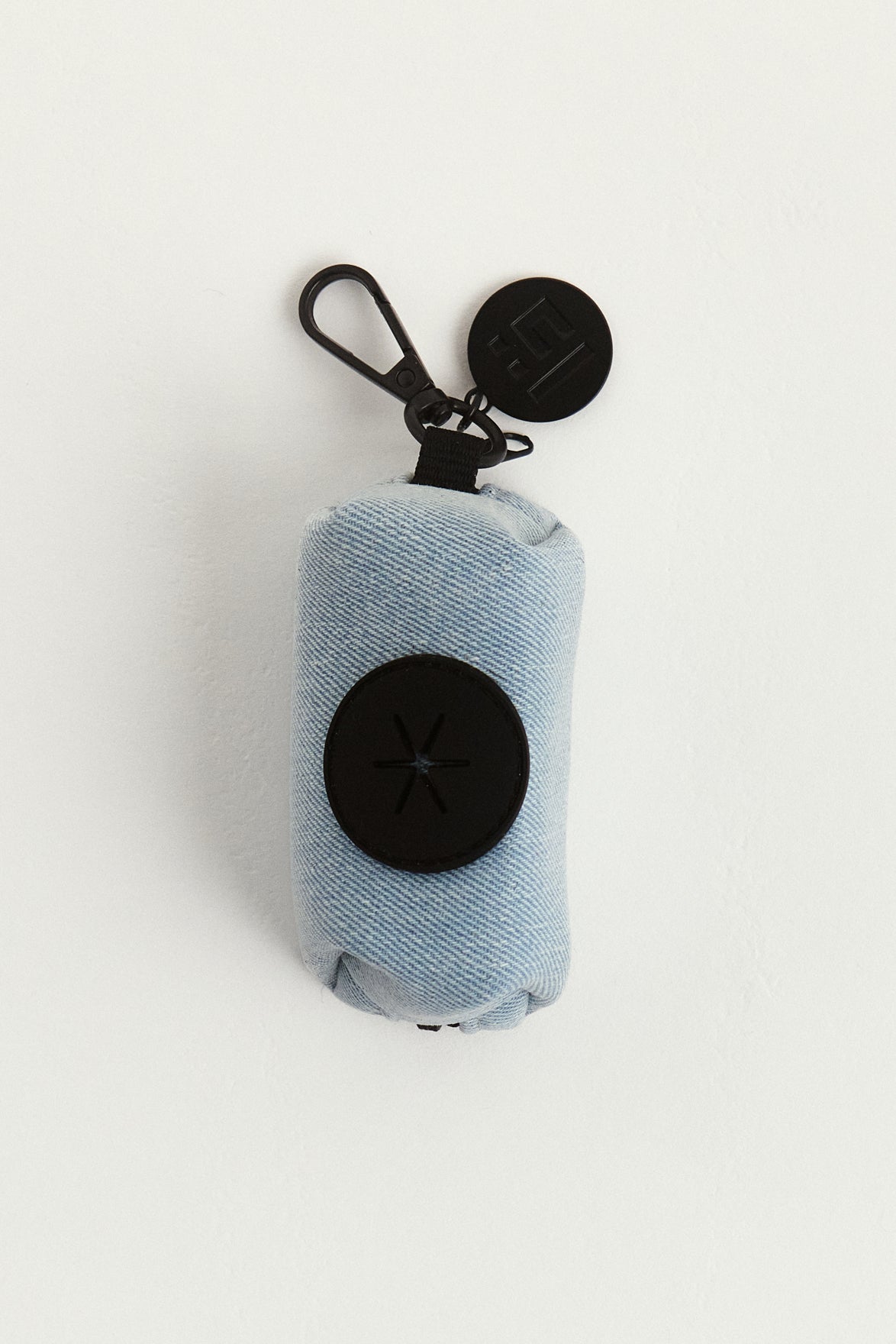 Porta sacchetti in denim